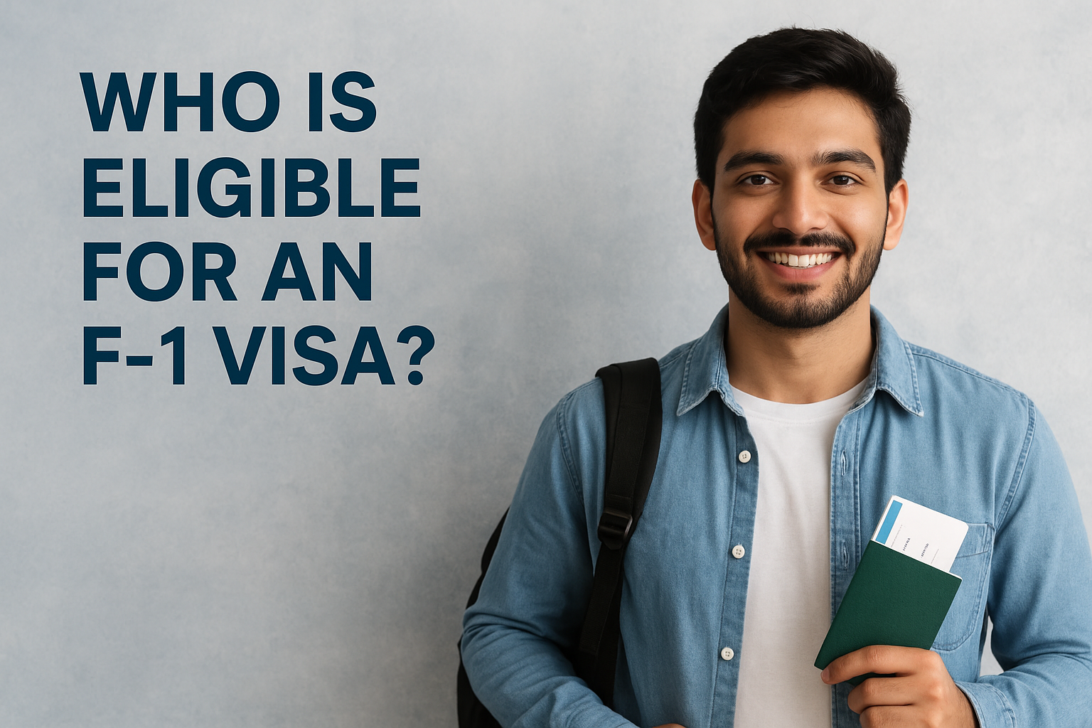 Who Is Eligible for an F-1 Visa? — Mandatory Requirements
