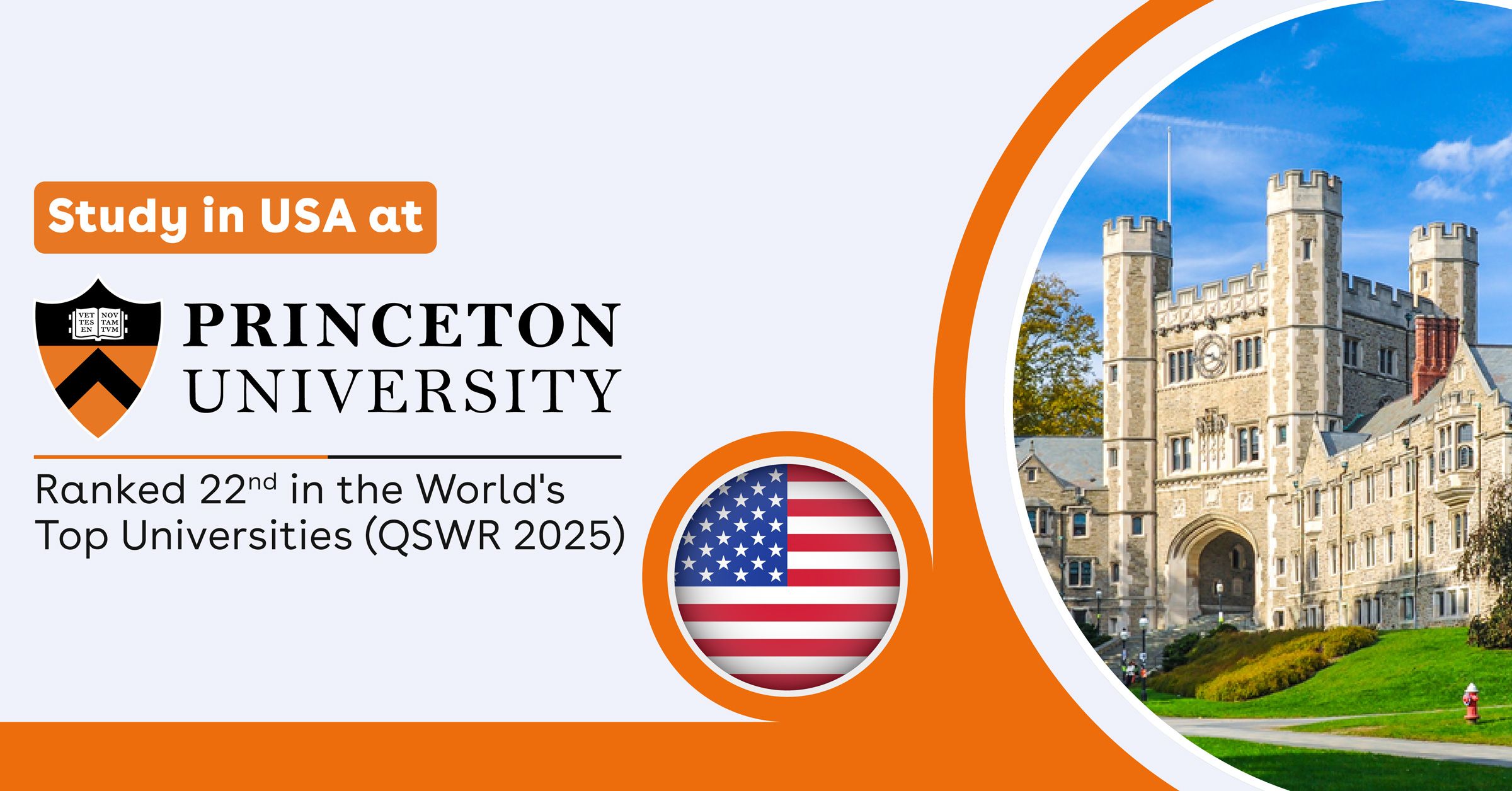 Study at Princeton University- Get help from Fast Consultants