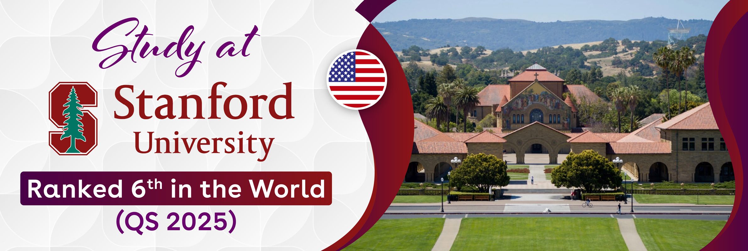 Study at Stanford University. Get help from Fast Consultants