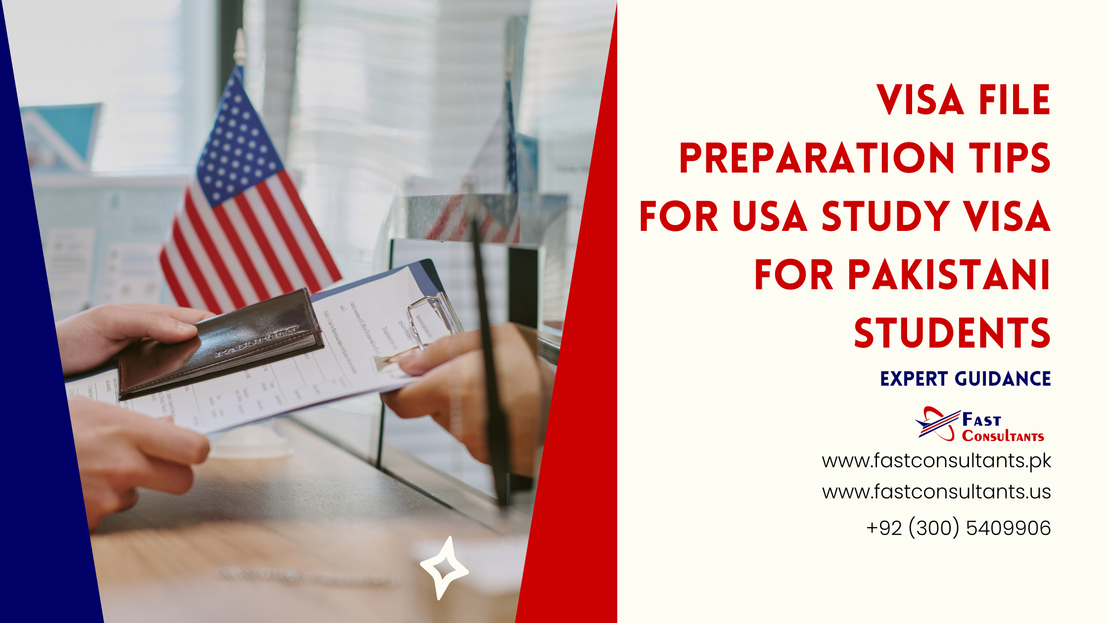 File preparation tips for USA study visa for Pakistani students – Fast Consultants