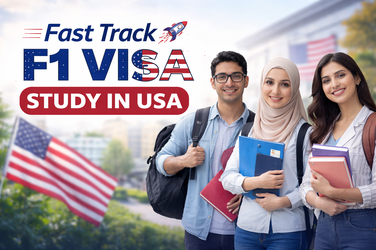 The good news is that with the right preparation and guidance from the best USA study visa consultant, you can significantly improve your chances of securing a fast-track F1 visa for studying in America.