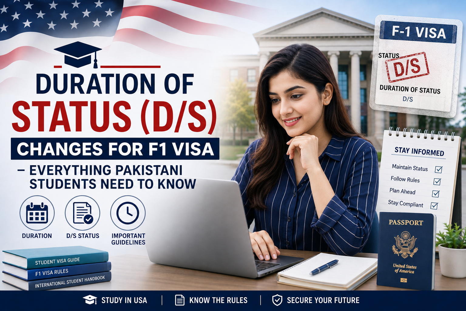 Duration of Status (D/S) Changes for F1 Visa: Everything Pakistani Students Need to Know - F1 Visa For Pakistani