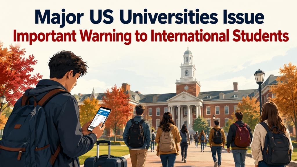 Harvard, Columbia & other top US universities warn international students to return before Sept 15, 2026. Here's what Pakistani students need to know