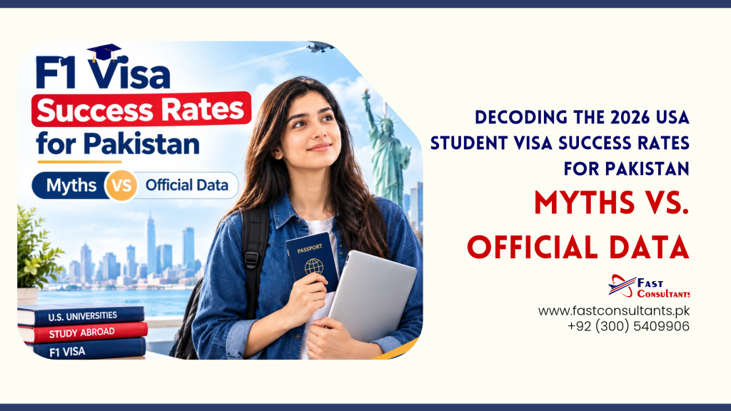 Decoding the 2026 USA Student Visa Success Rates for Pakistan Myths vs. Official Data
